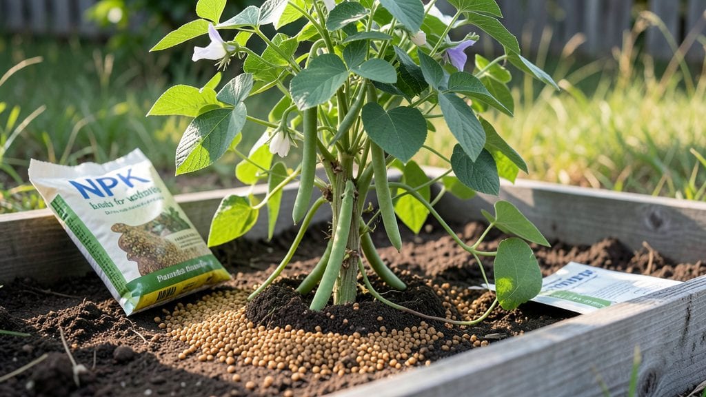 Bean Plant Fertilizer: Nitrogen-Phosphorus-K Potassium Ratios for Maximum Pod Production