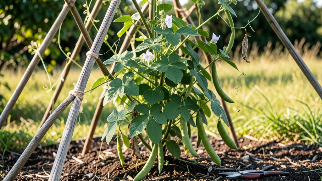 Bean Plant Support: Sturdy Trellis Secrets for Climbing Varieties