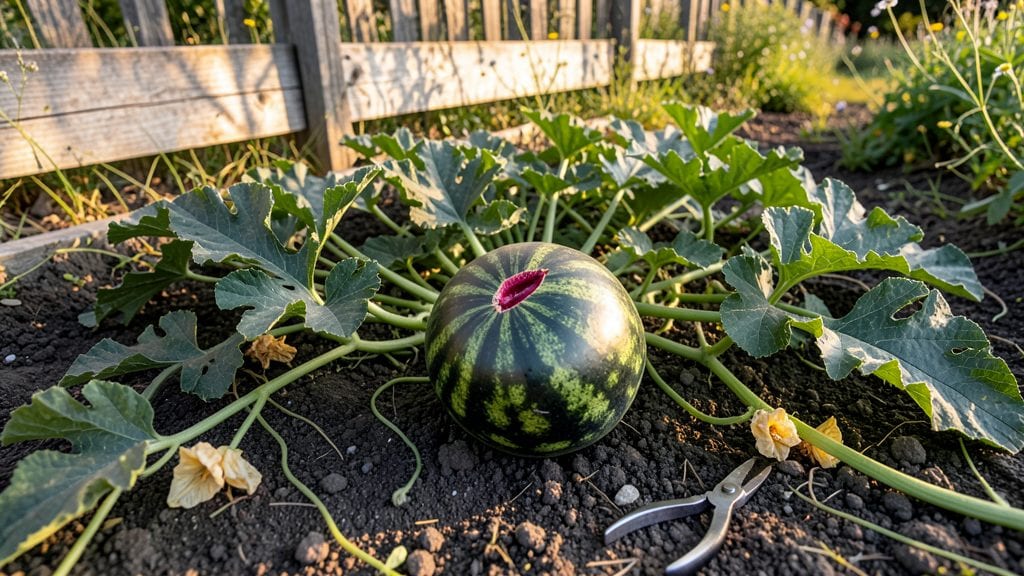 Crimson Watermelon Plant: Bold Vines and Juicy Fruit in 3 Seasons