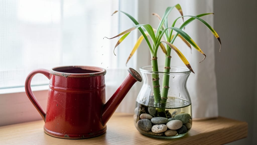 Overwatered Bamboo Plant: Root Recovery in 3 Simple Steps