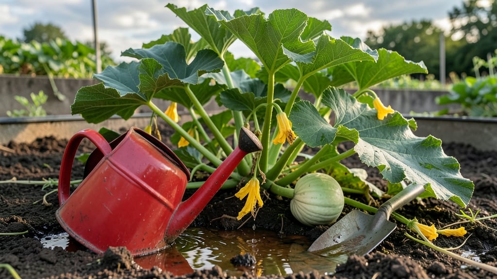 Overwatered Squash Plants: Fix Yellowing Leaves and Rot in 3 Steps