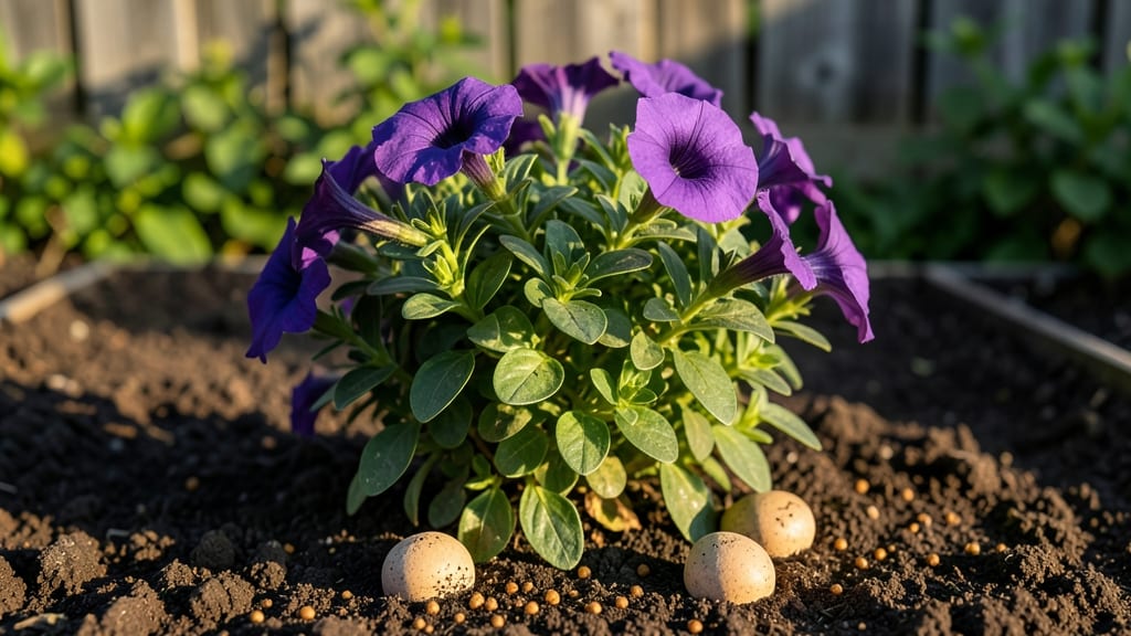 Petunia Plant Food: Balanced Bloom Booster for Vibrant Flowers