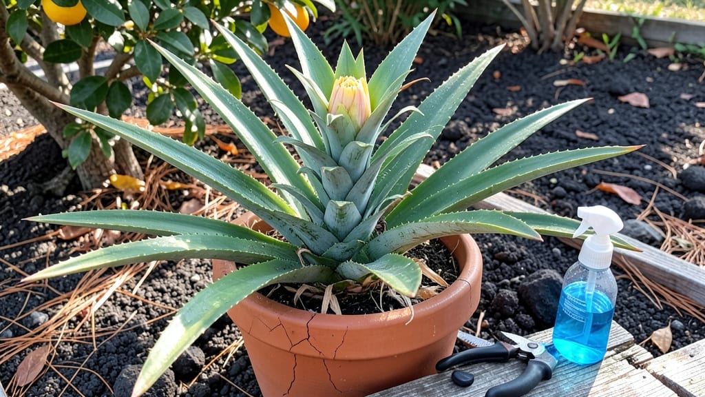 Pruning Pineapple Plants: Year-Round Fruit Boost With 3 Key Cuts