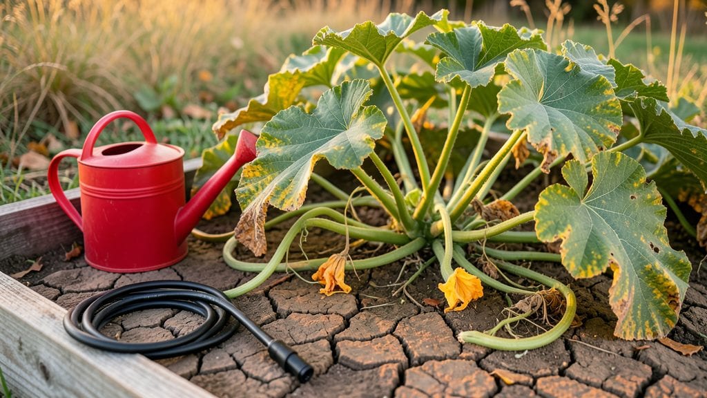 Underwatered Pumpkin Plants: Revive Drooping Vines in 24 Hours