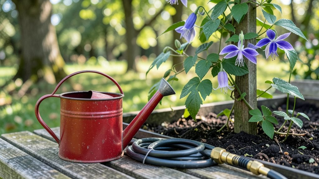 Watering Clematis Plants: The Exact Schedule for Year-Round Blooms